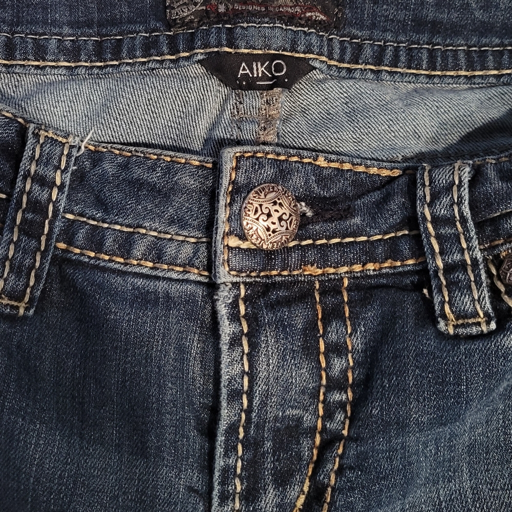 Silver Aiko Jeans
